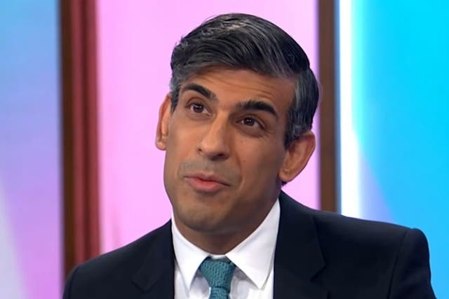 <p>Rishi Sunak is trying to prove he does not ‘hate’ pensioners </p>