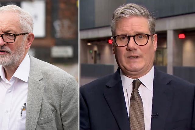 <p>Keir Starmer responds to Jeremy Corbyn standing as independent candidate in general election.</p>