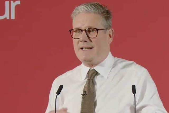 <p>Tory national service policy like a ‘teenage Dad’s Army’, Starmer says.</p>