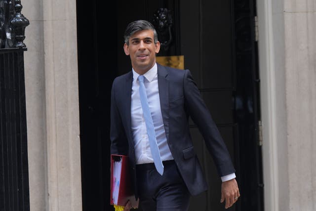 <p>Rishi Sunak made reducing inflation one of his key economic pledges (Yui Mok/PA)</p>