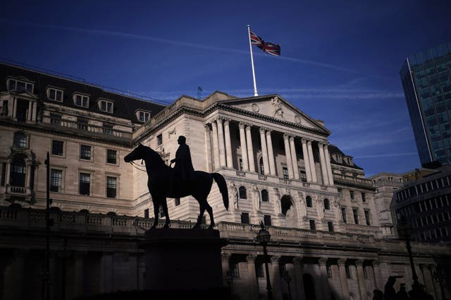 <p>The Bank of England (Yui Mok/PA)</p>