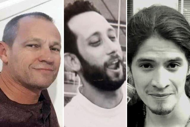 <p>From left: Michel Nisenbaum, Hanan Yablonka, and Oryon Hernandez Radoux</p>