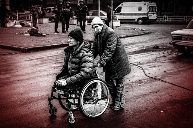 <p>People with disabilities face some of the most brutal conditions during war </p>