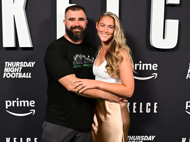 <p>Jason Kelce defends wife Kylie against ‘homemaker’ comments </p>