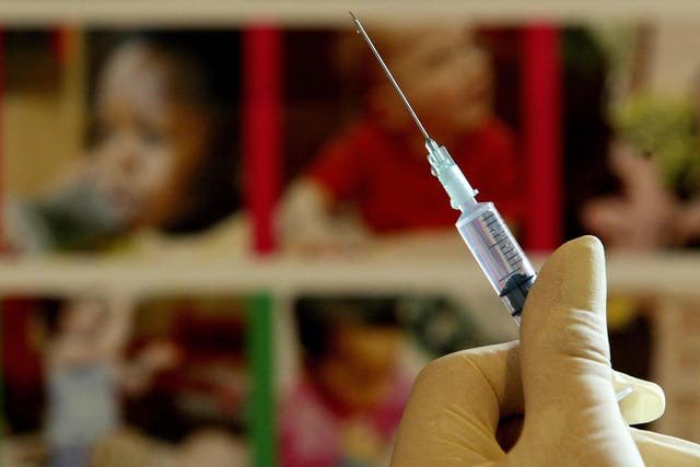 <p>89.1 per cent of children in the UK have had the first dose of their Measles, Mumps and Rubella vaccinations </p>