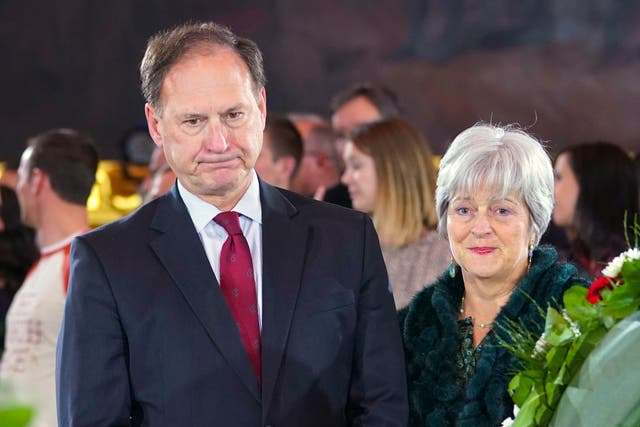 <p>The wife of Supreme Court Justice Alito allegedly spat at neighbor’s car after prolonged argument in 2021 </p>