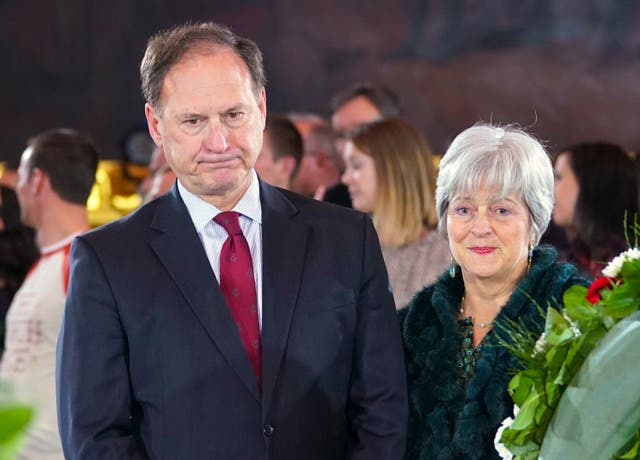 <p>The wife of Supreme Court Justice Alito allegedly spat at neighbor’s car after prolonged argument in 2021 </p>